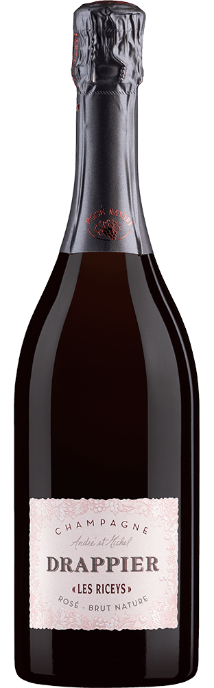 Champagne Rosé Brut Nature Les Riceys André & Michel Drappier Champagne Rosé Brut Nature Les Riceys André & Michel Drappier